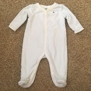 Janie and Jack one piece - 3-6 mos